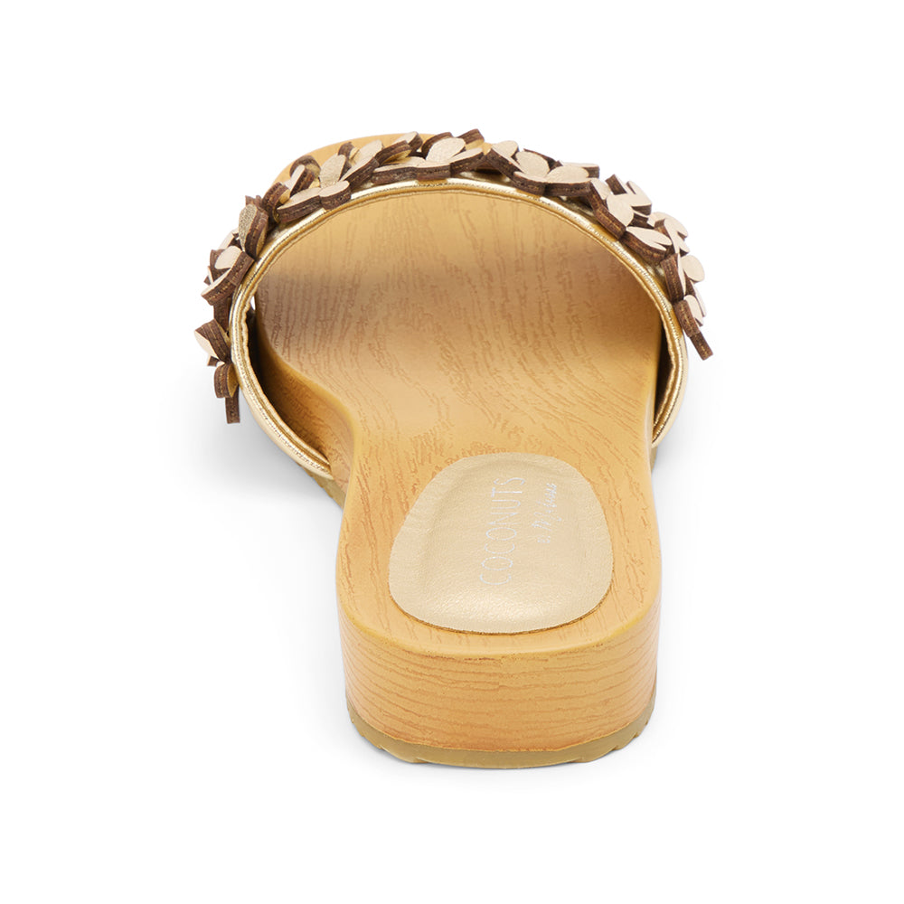Chelsea slide sandal Gold | Matisse Footwear