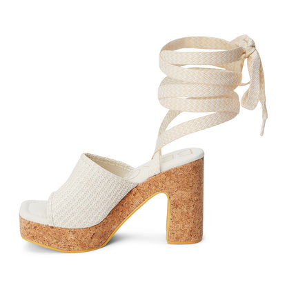 Magnolia platform heel Ivory | Matisse Footwear