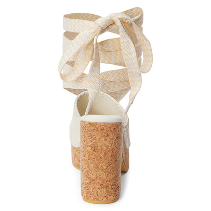 Magnolia platform heel Ivory | Matisse Footwear