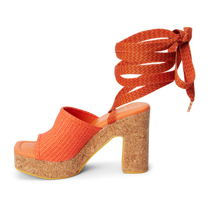 Magnolia platform heel Orange | Matisse Footwear