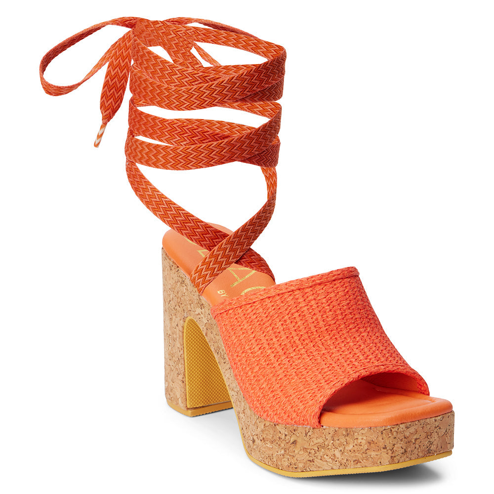 Magnolia platform heel Orange | Matisse Footwear