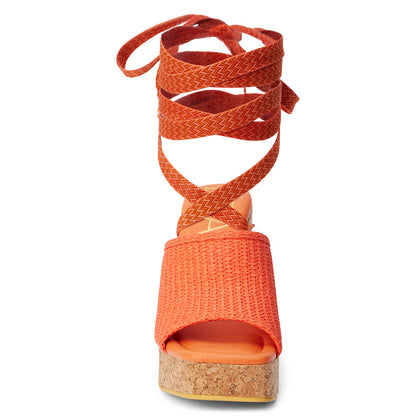 Magnolia platform heel Orange | Matisse Footwear