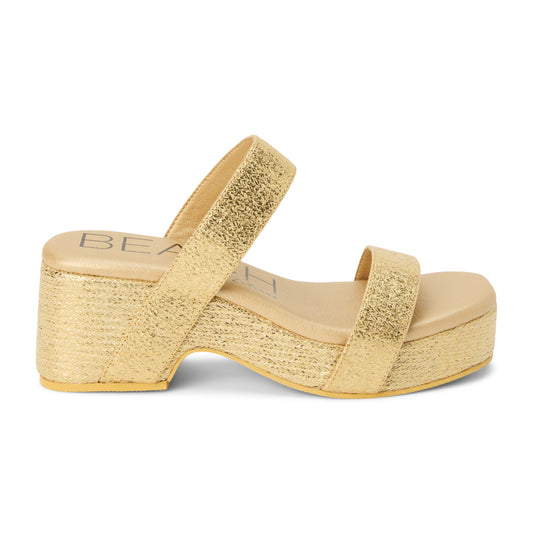 Sable heeled sandal Gold | Matisse Footwear