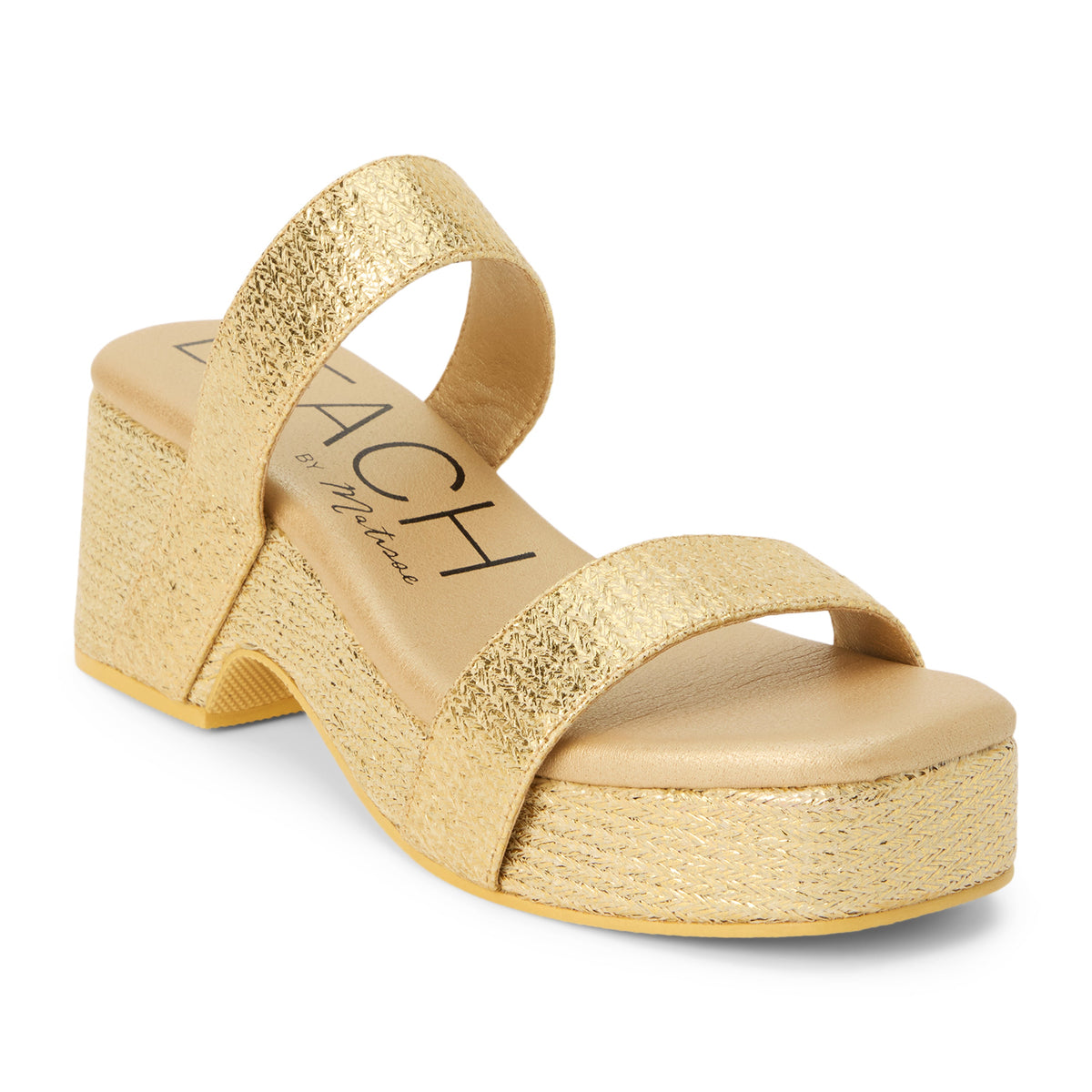 Sable heeled sandal Gold | Matisse Footwear